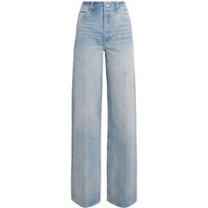 Rare RHINESTONE EMBELLISHED Paige Sasha Eza Jeans. NWT